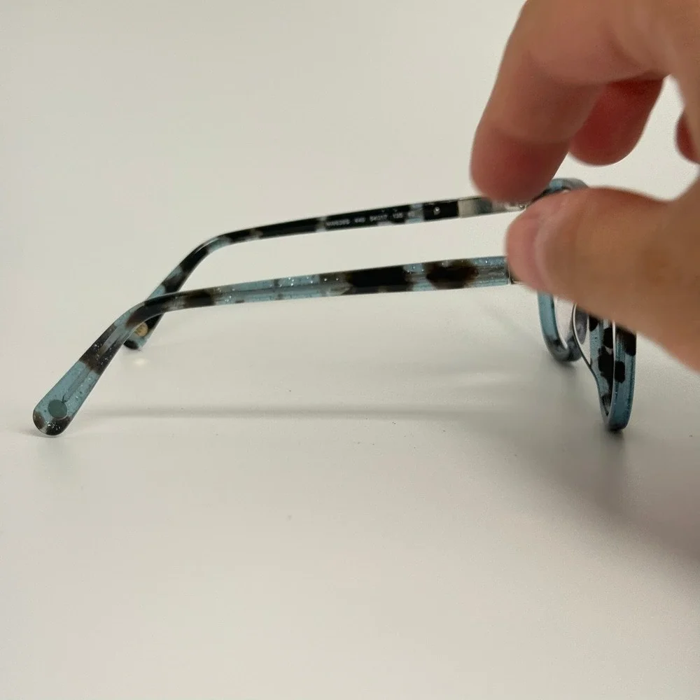 Nine West NW639S 440 Blue Black Tortoise Cat Eye Eyeglass Frames 54-17-135